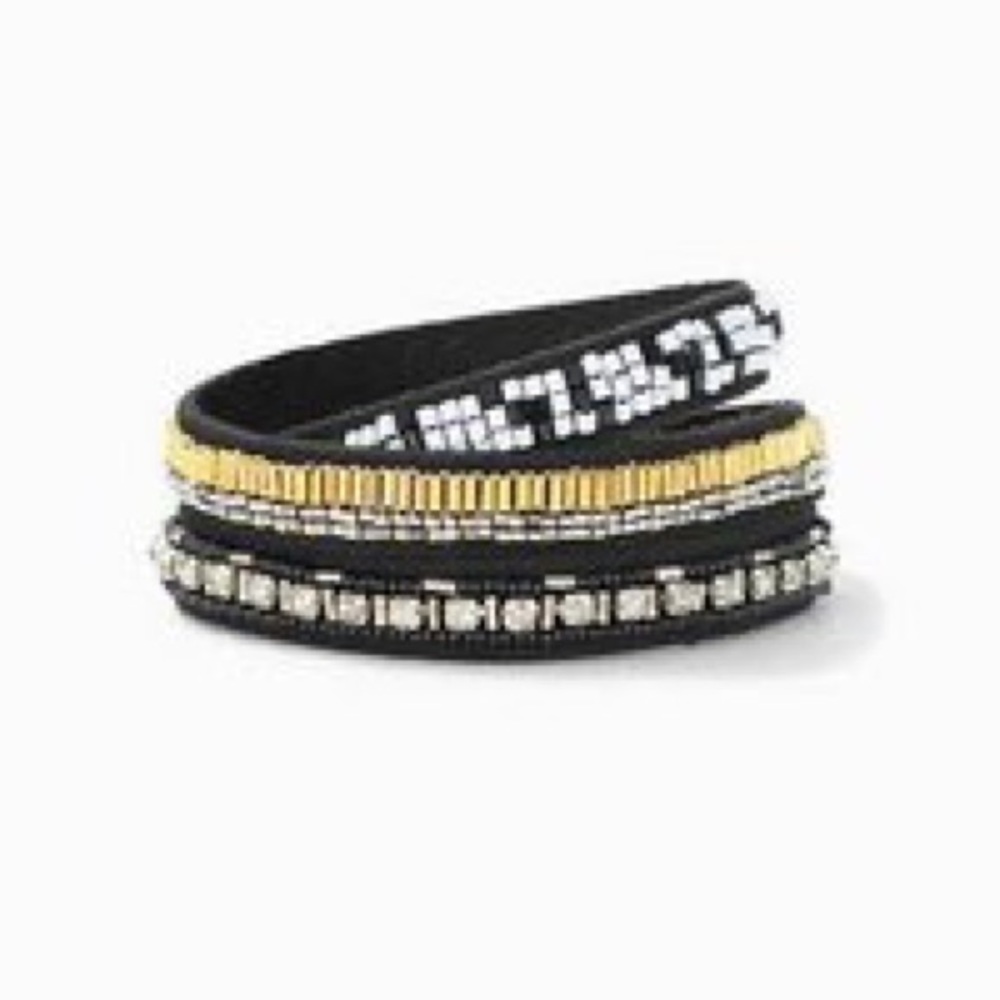 Stella & Dot Emma Triple Wrap Bracelet